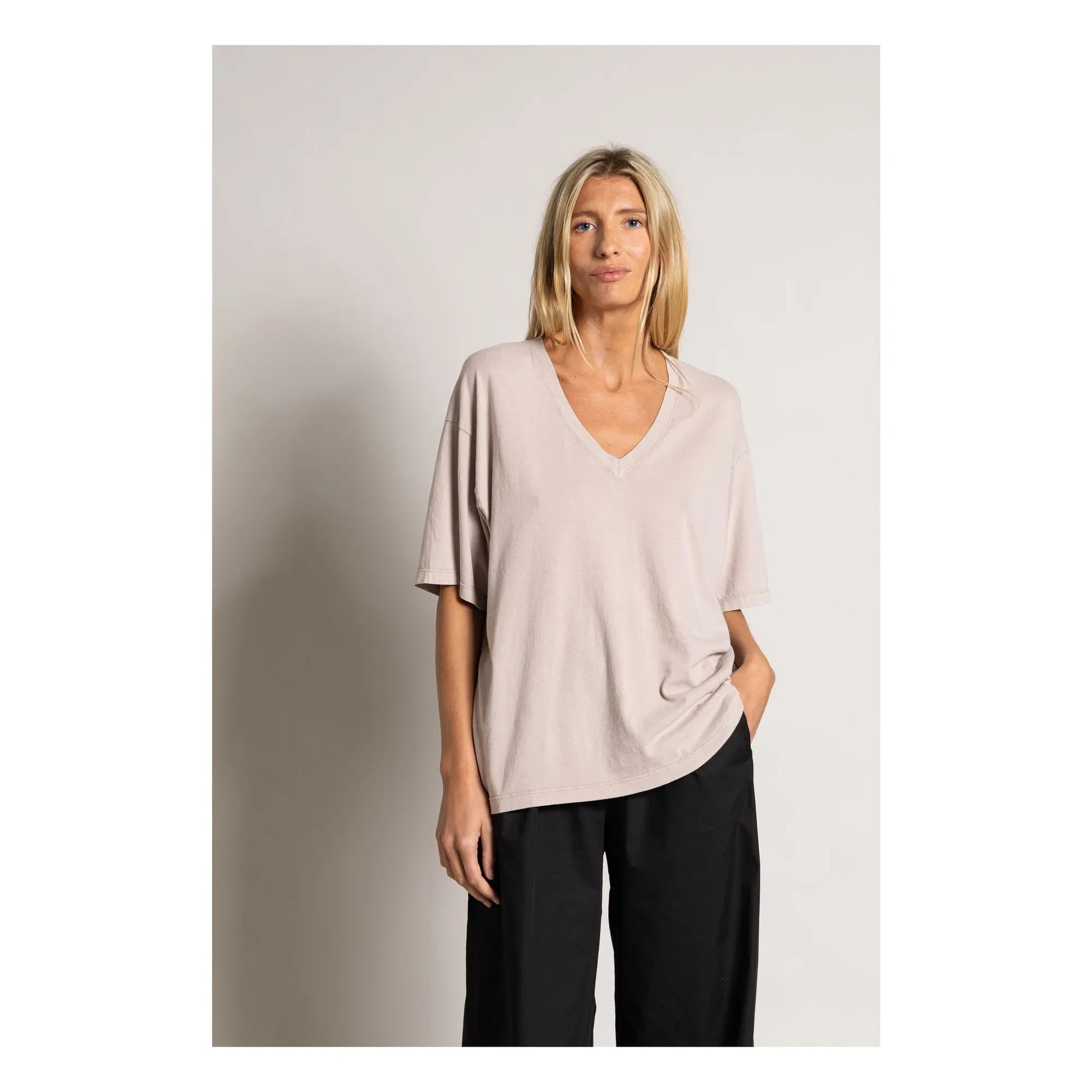 Smallable Woman - Cloud T-shirt Organic cotton | Mastic