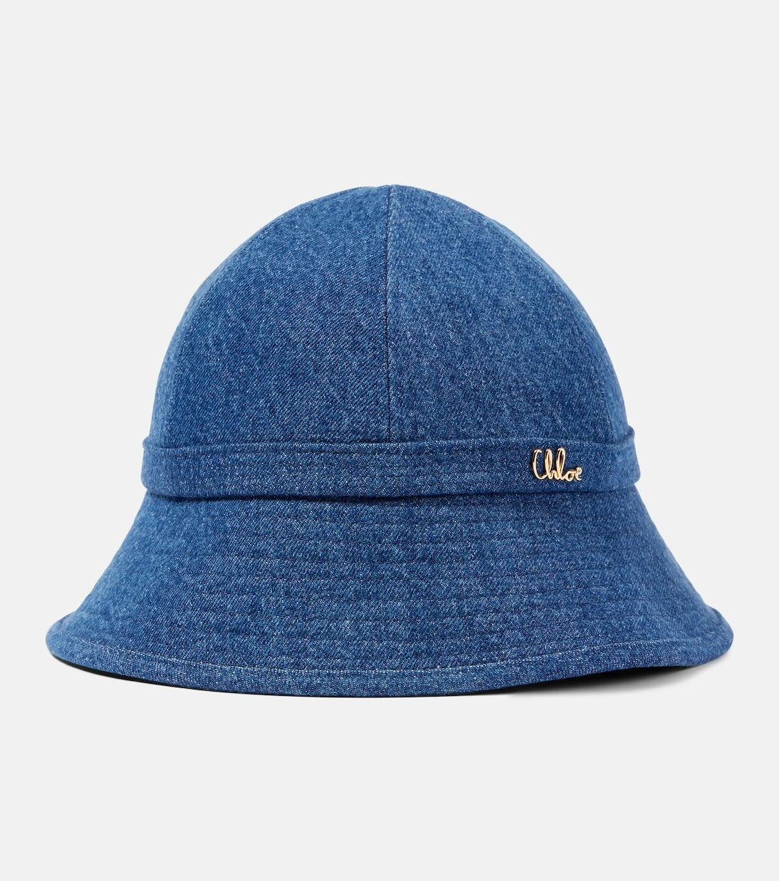 Chloé - Chloé Iconic denim bucket hat