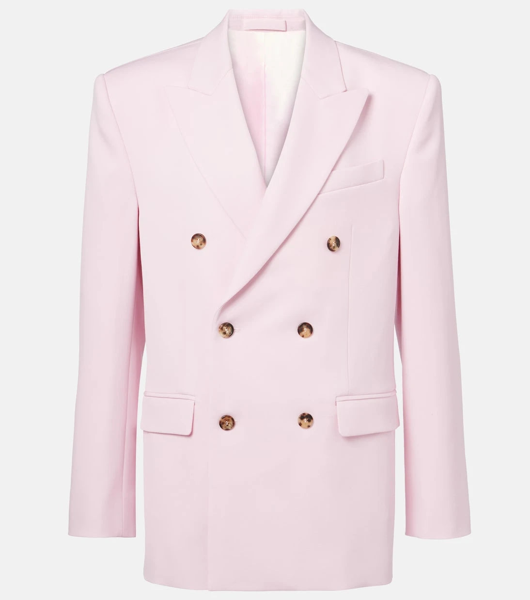 Wardrobe.NYC - Double-breasted virgin wool blazer