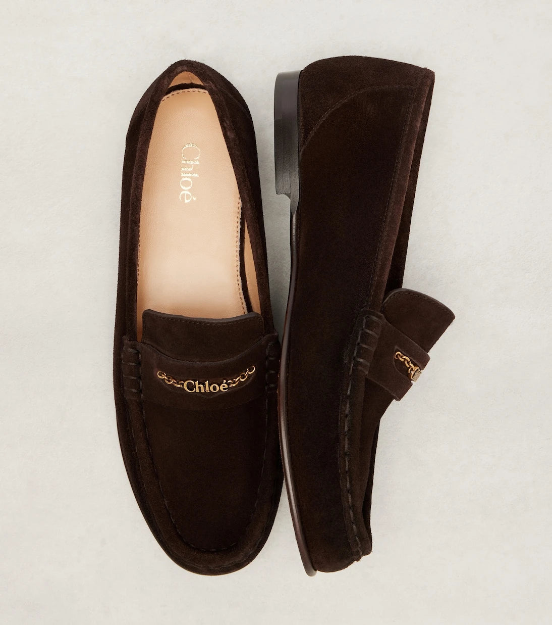 Chloé - Chloé suede loafers