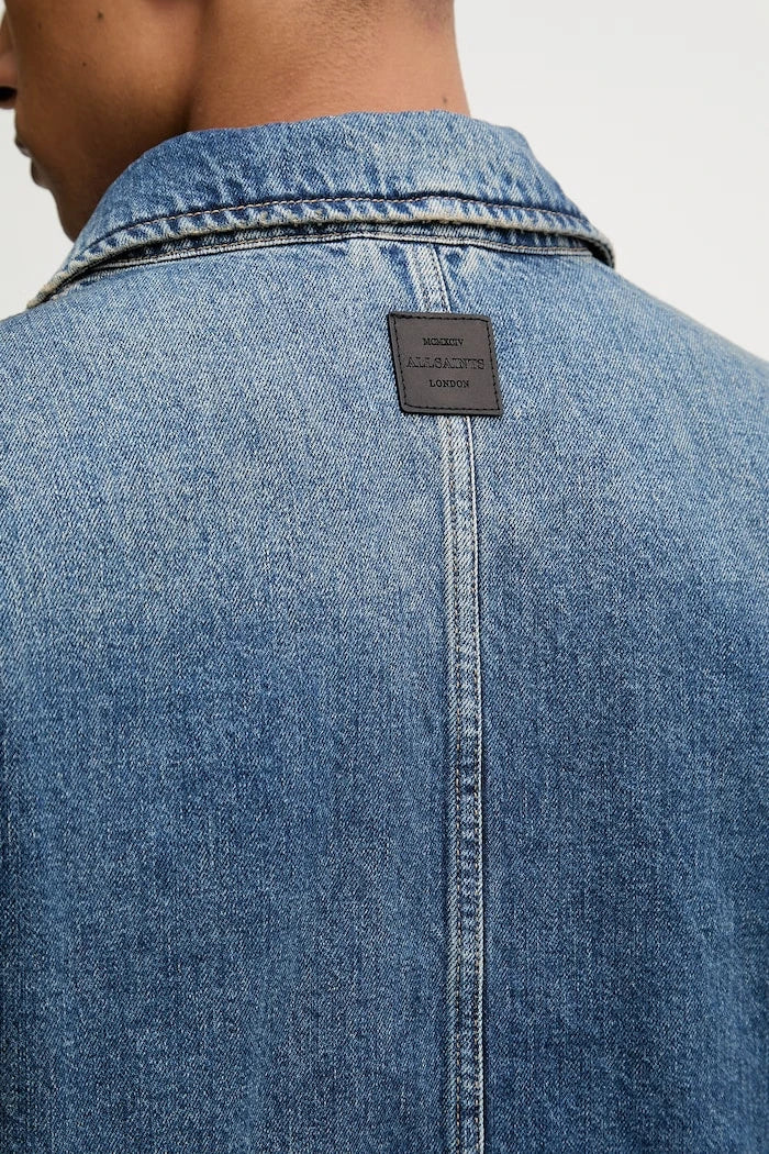 AllSaints дънково яке мъжко памучно EXILE