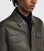 Brown Patina Leather Jacket