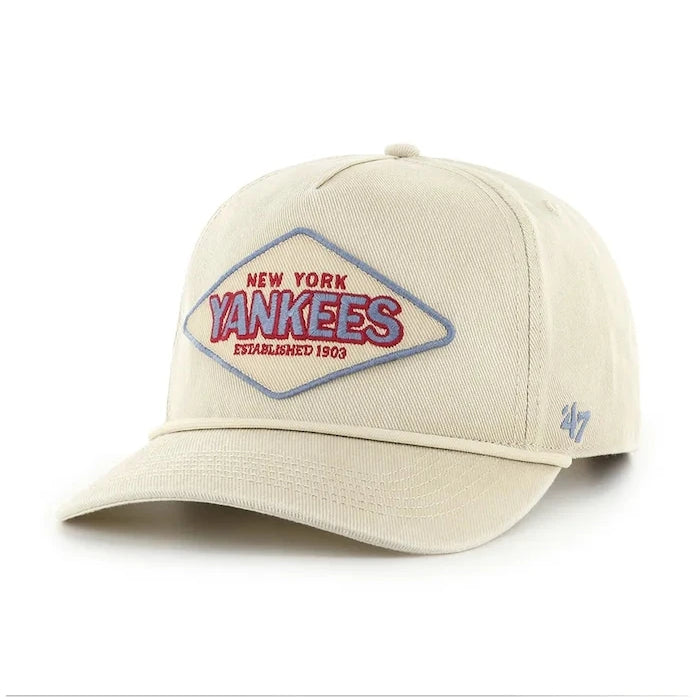 Памучна шапка с козирка 47 brand MLB New York Yankees