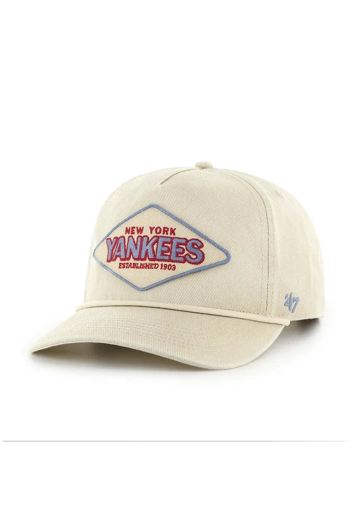 Памучна шапка с козирка 47 brand MLB New York Yankees