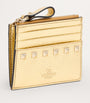 Valentino Garavani Gold Leather Rockstud Coin Purse