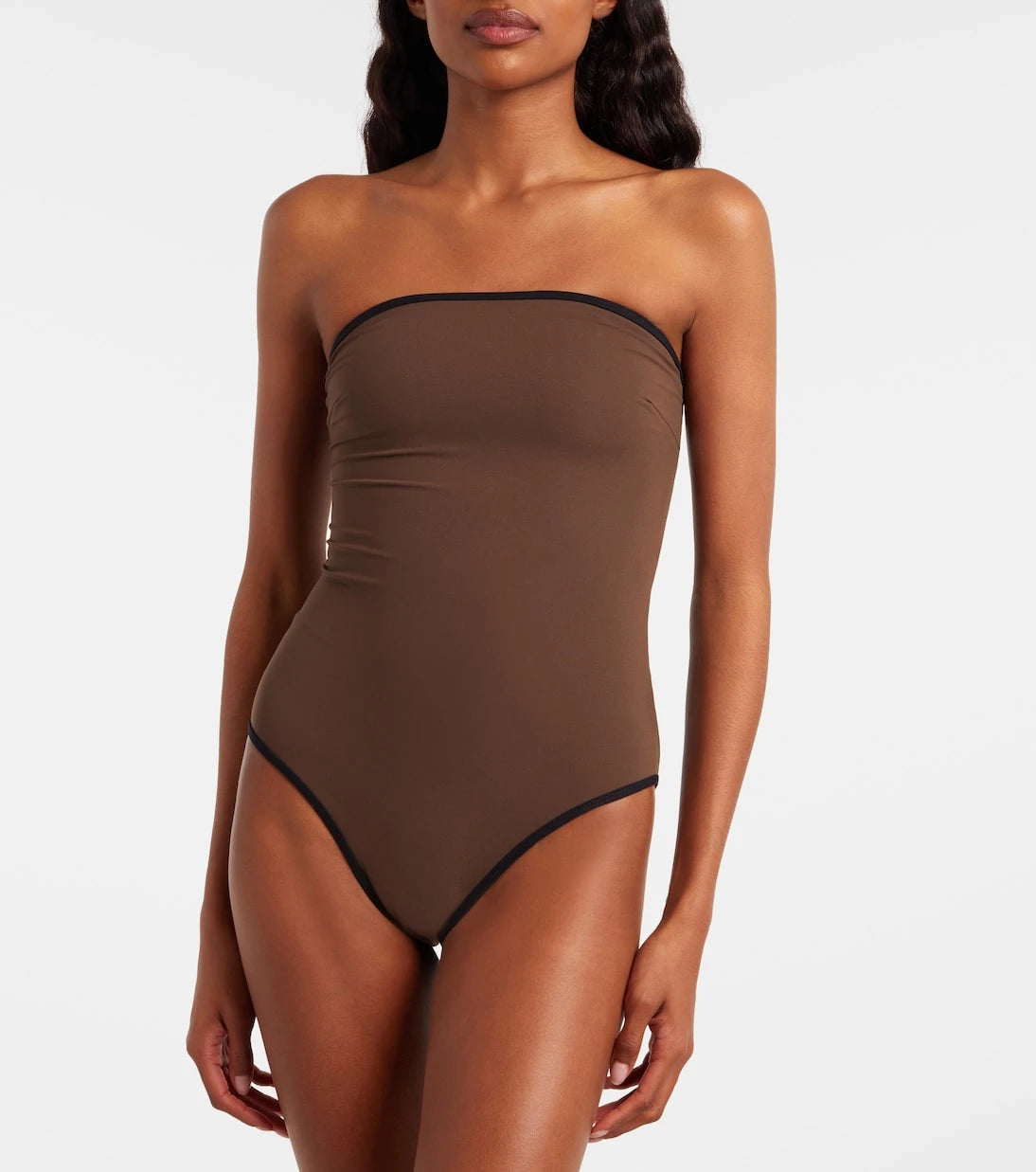 Toteme - Strapless swimsuit