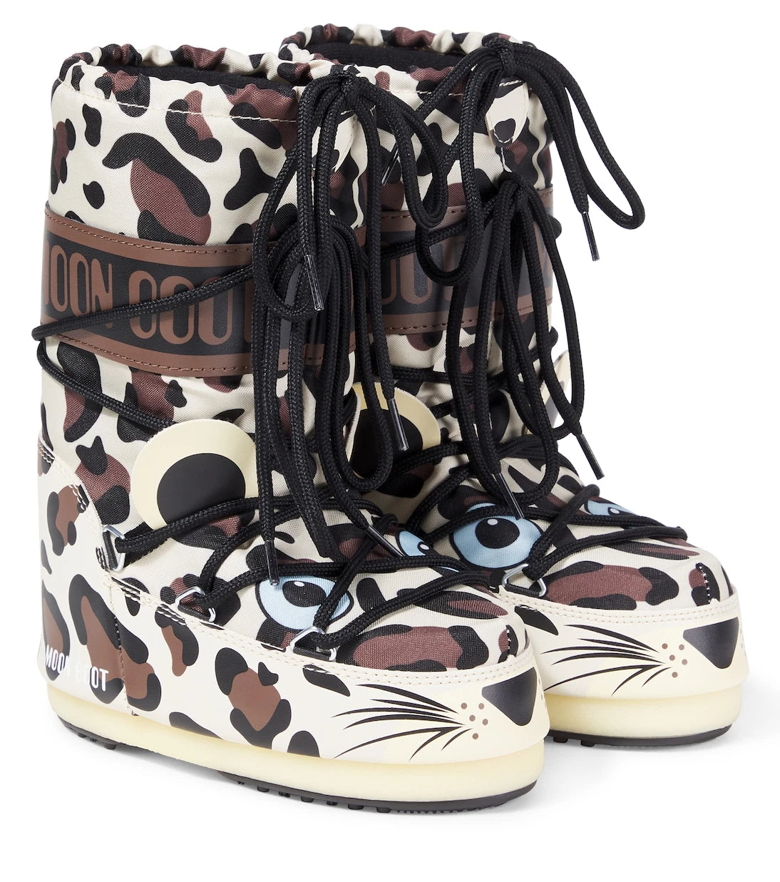 Moon Boot Kids - Icon Junior Leopard snow boots