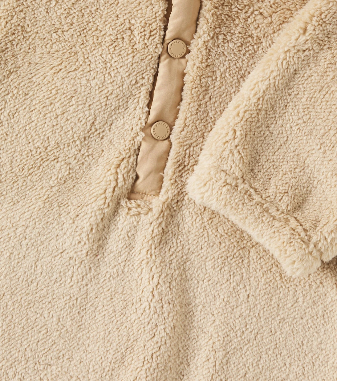 Rylee + Cru - Baby Fuzzy teddy onesie