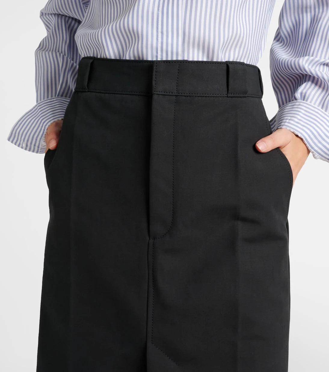 Tod's - Cotton midi skirt
