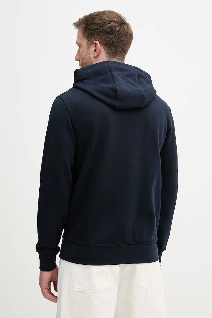 Tommy Hilfiger kapüşonlu erkek pamuklu sweatshirt