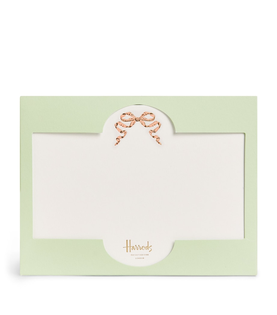 Blue Bow Cards (Pack of 10)