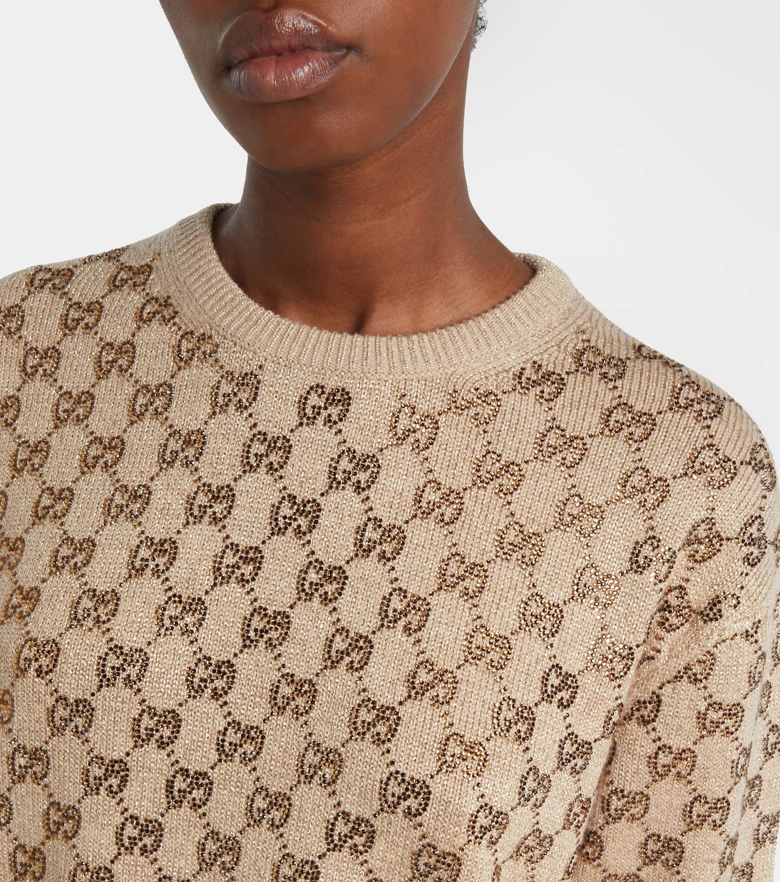 Gucci - GG wool and cashmere-blend sweater