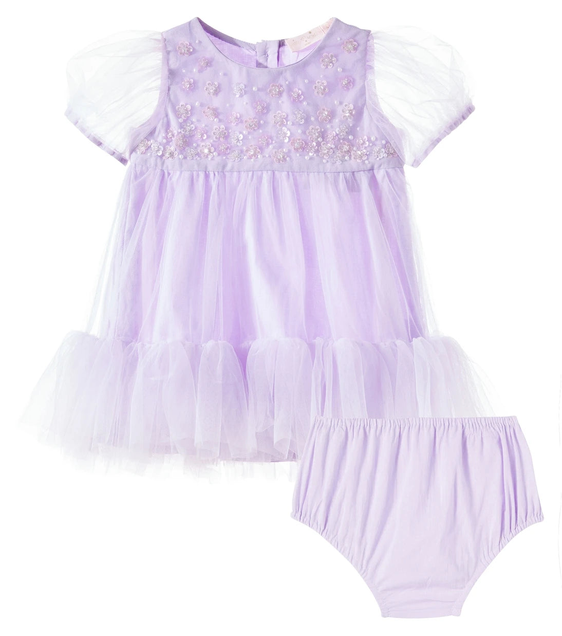 Tutu Du Monde - Baby Orchid Radiance set of dress and bloomers