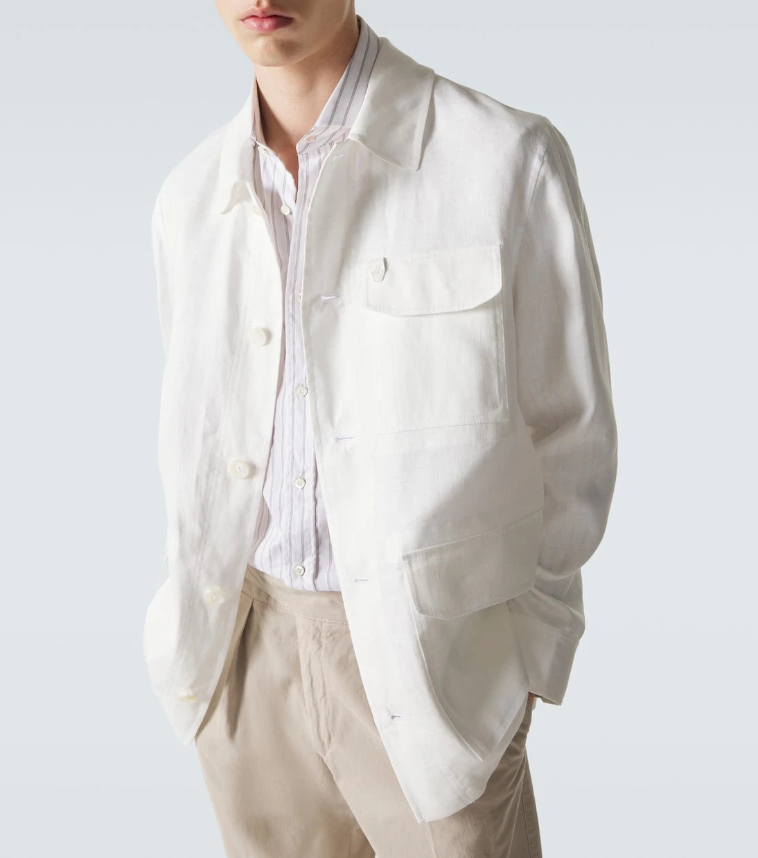 Brioni - Linen and cotton jacket