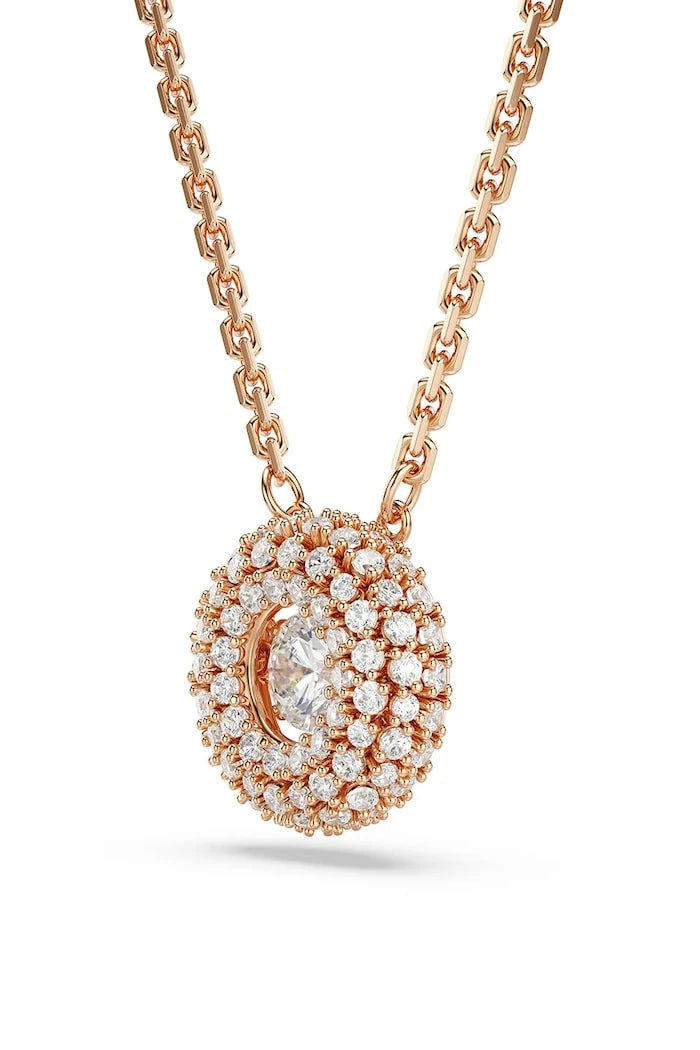 Swarovski kadın altın kaplama zirkon SUBLIMA kolye