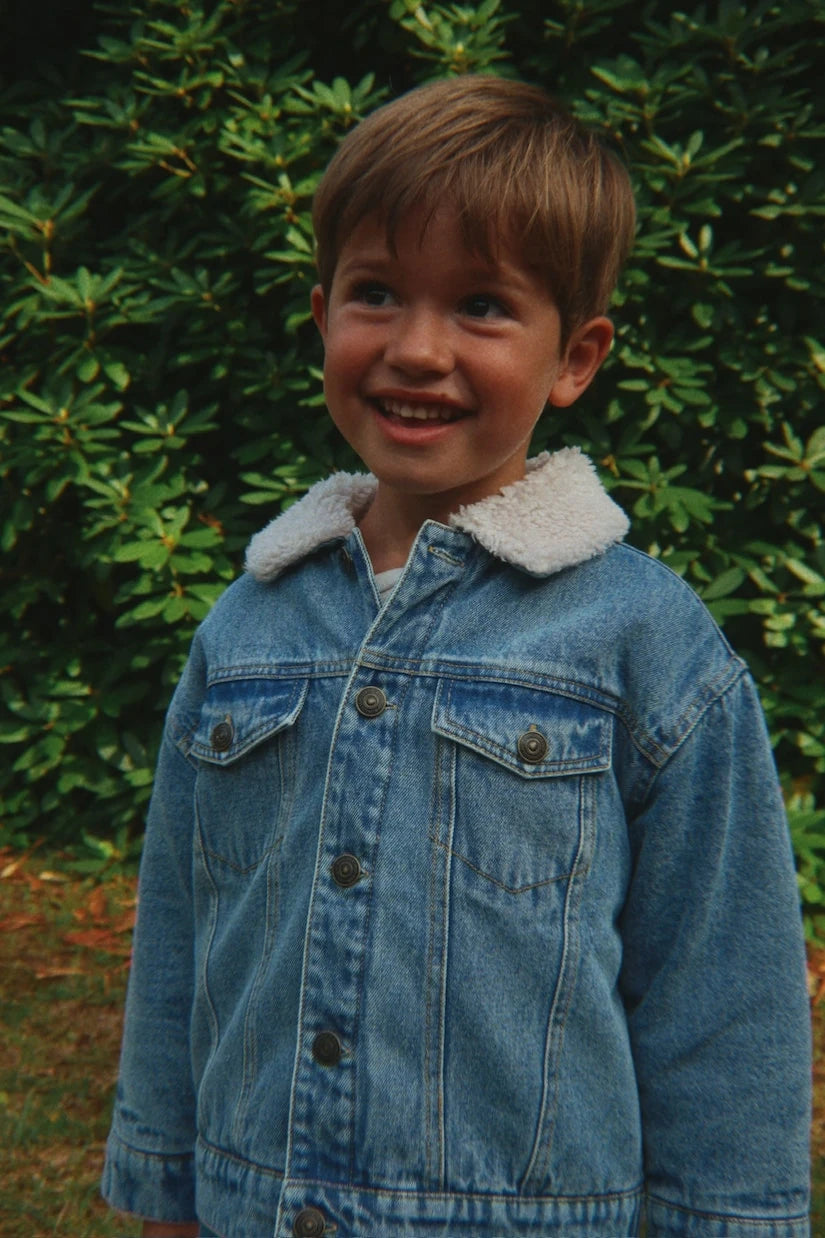 Konges Sløjd - Magot printed cotton denim jacket