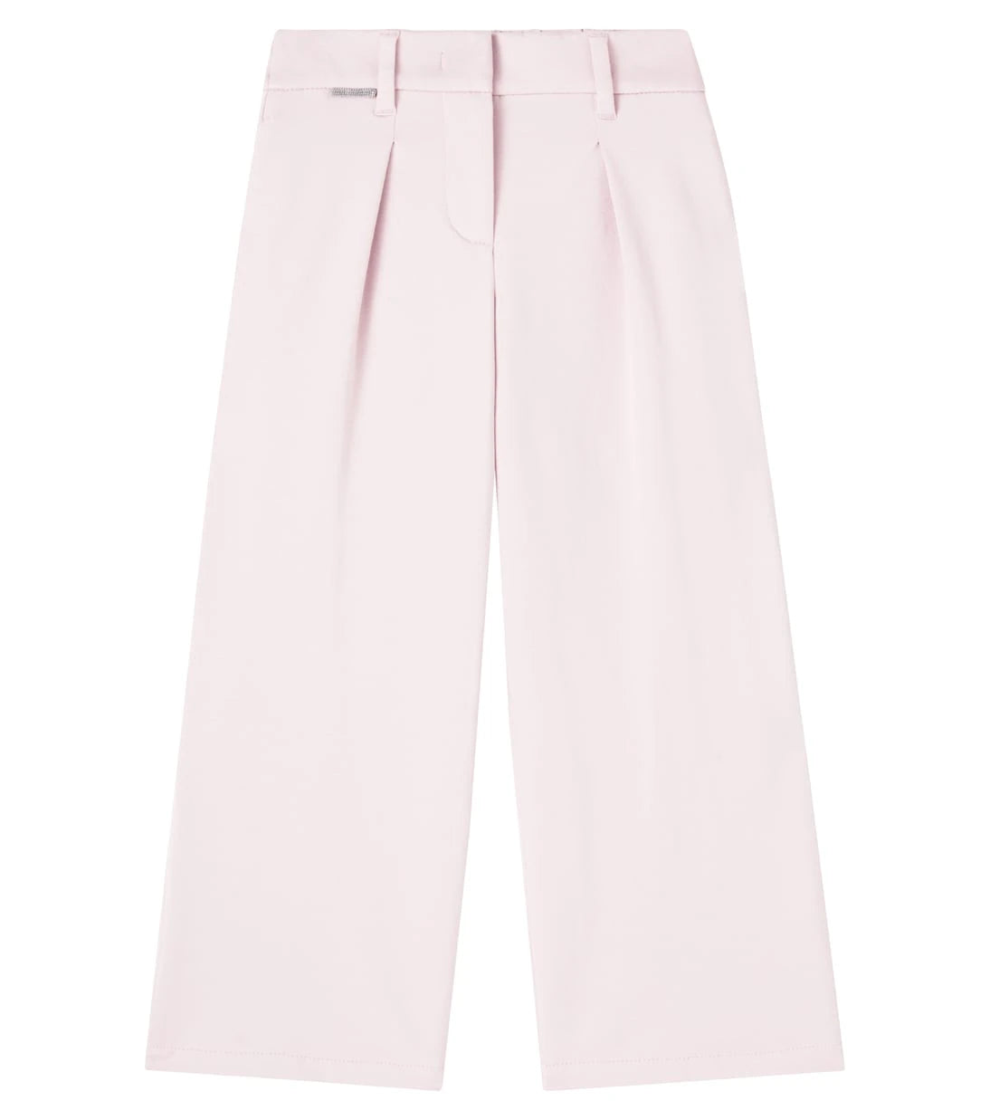 Brunello Cucinelli Kids - بنطال رياضي مونوغرام قطني