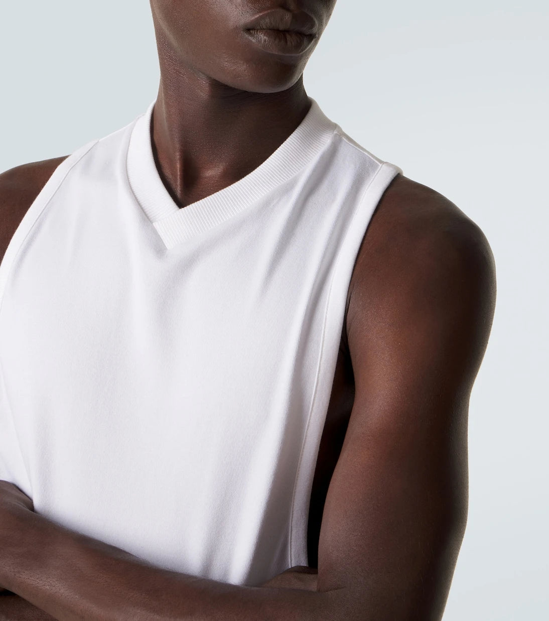 Versace - Cotton-blend jersey tank top