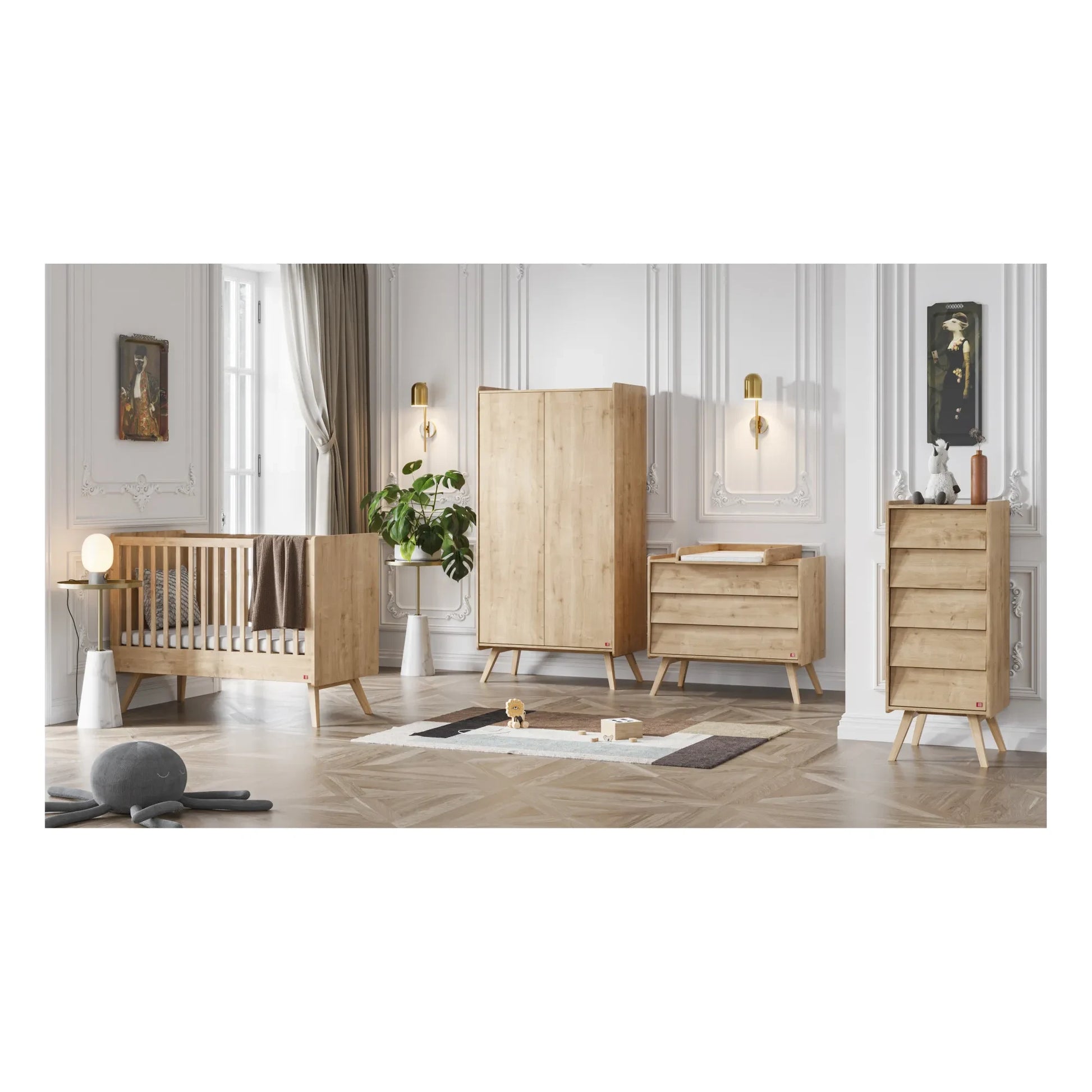 VOX - Vintage Changing Table Topper | Oak