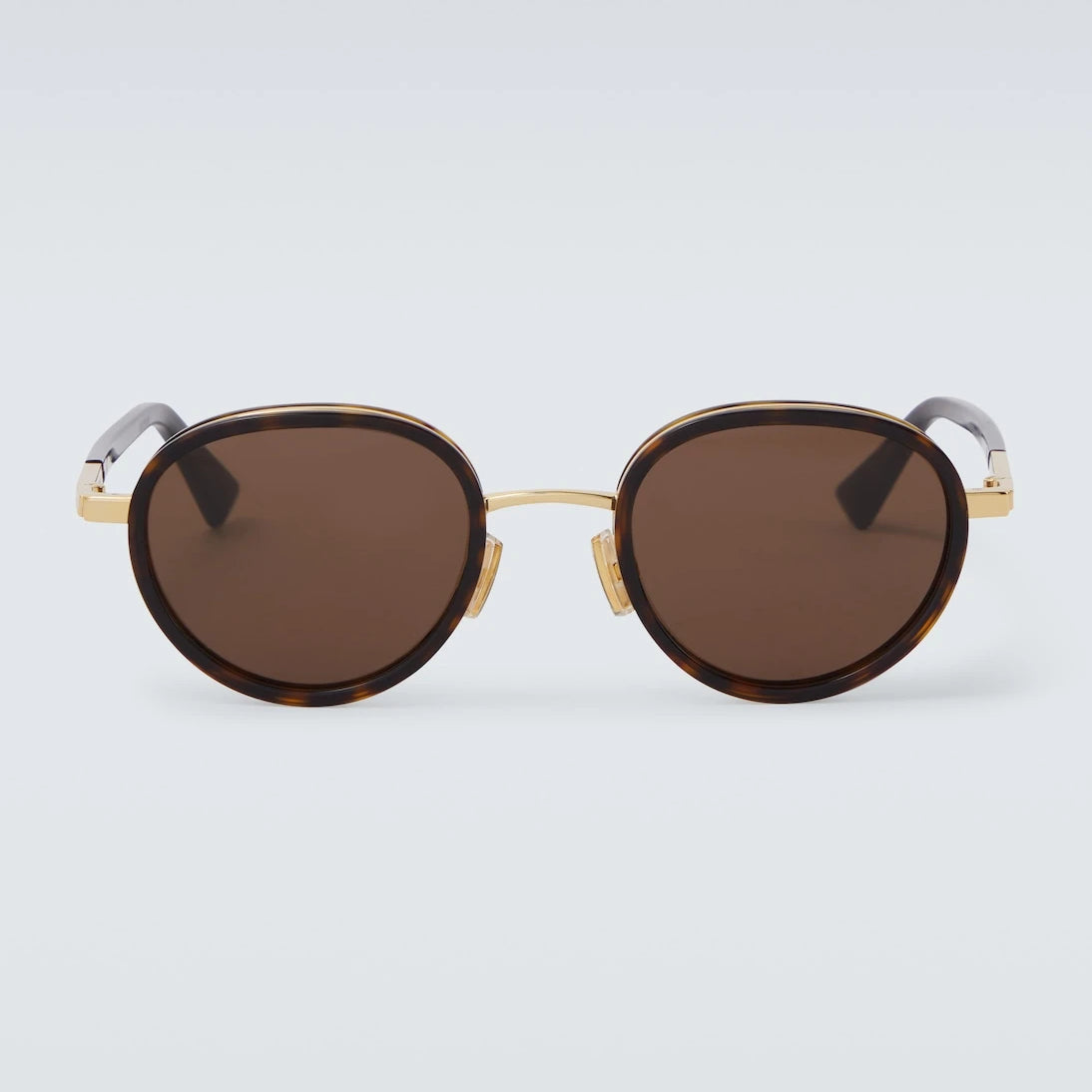 Bottega Veneta - Forte Panthos round sunglasses