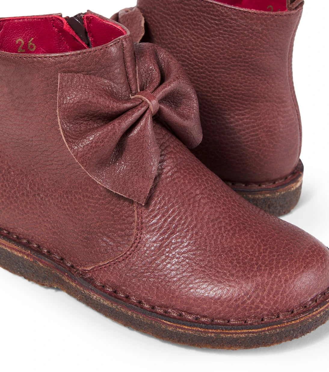 PèPè - Kava bow-detail leather boots