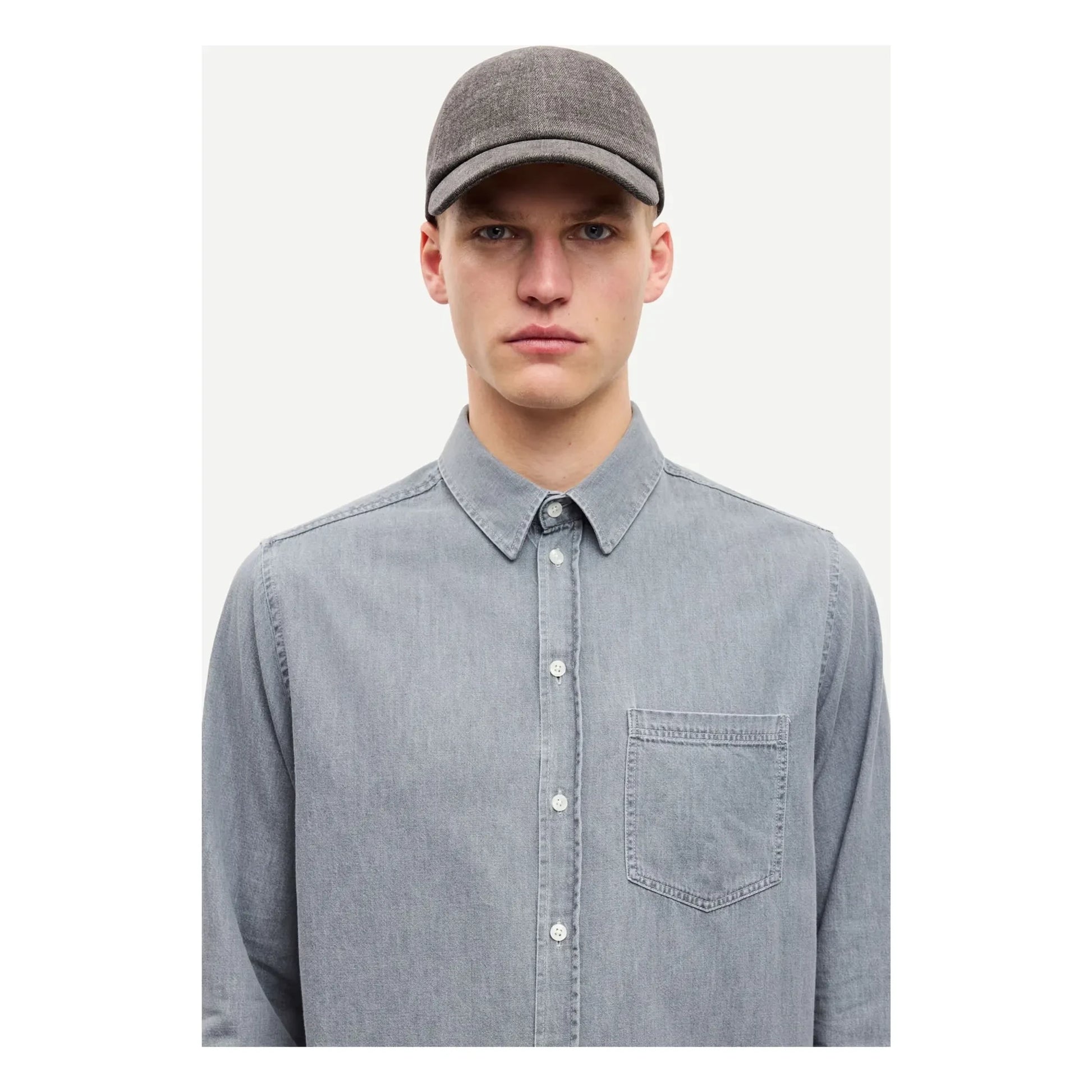 Samsoe Samsoe - Shirt Saryan P 15248 Organic cotton | Light Blue