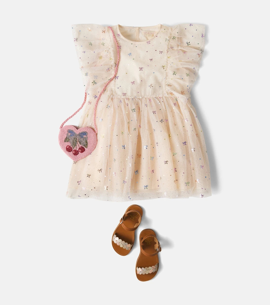 Konges Sløjd - Ada embellished tulle dress