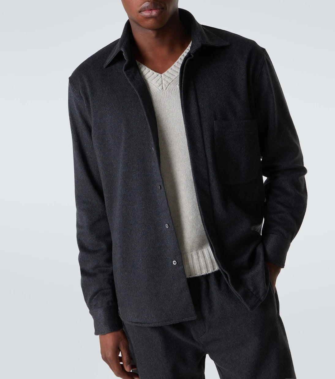 Saman Amel - Cashmere overshirt