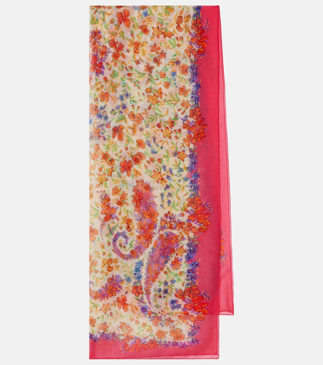 Etro - Paisley silk scarf