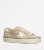 Golden Goose Beige Suede Hi Star Low-Top Sneakers