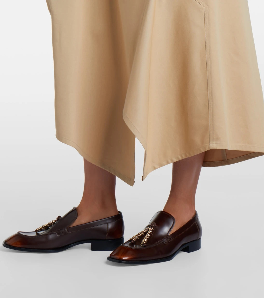 Loewe - Asymmetric cotton midi skirt