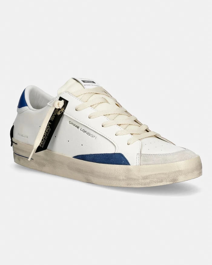 Crime London SK8 DELUXE erkek deri spor ayakkabı