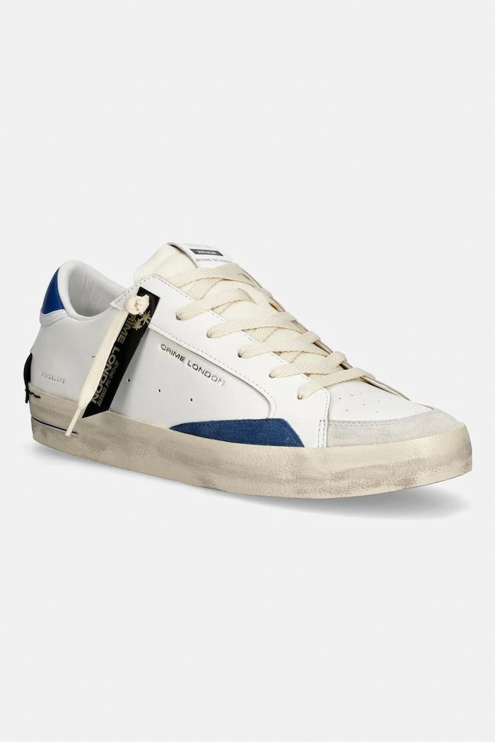 Crime London SK8 DELUXE erkek deri spor ayakkabı