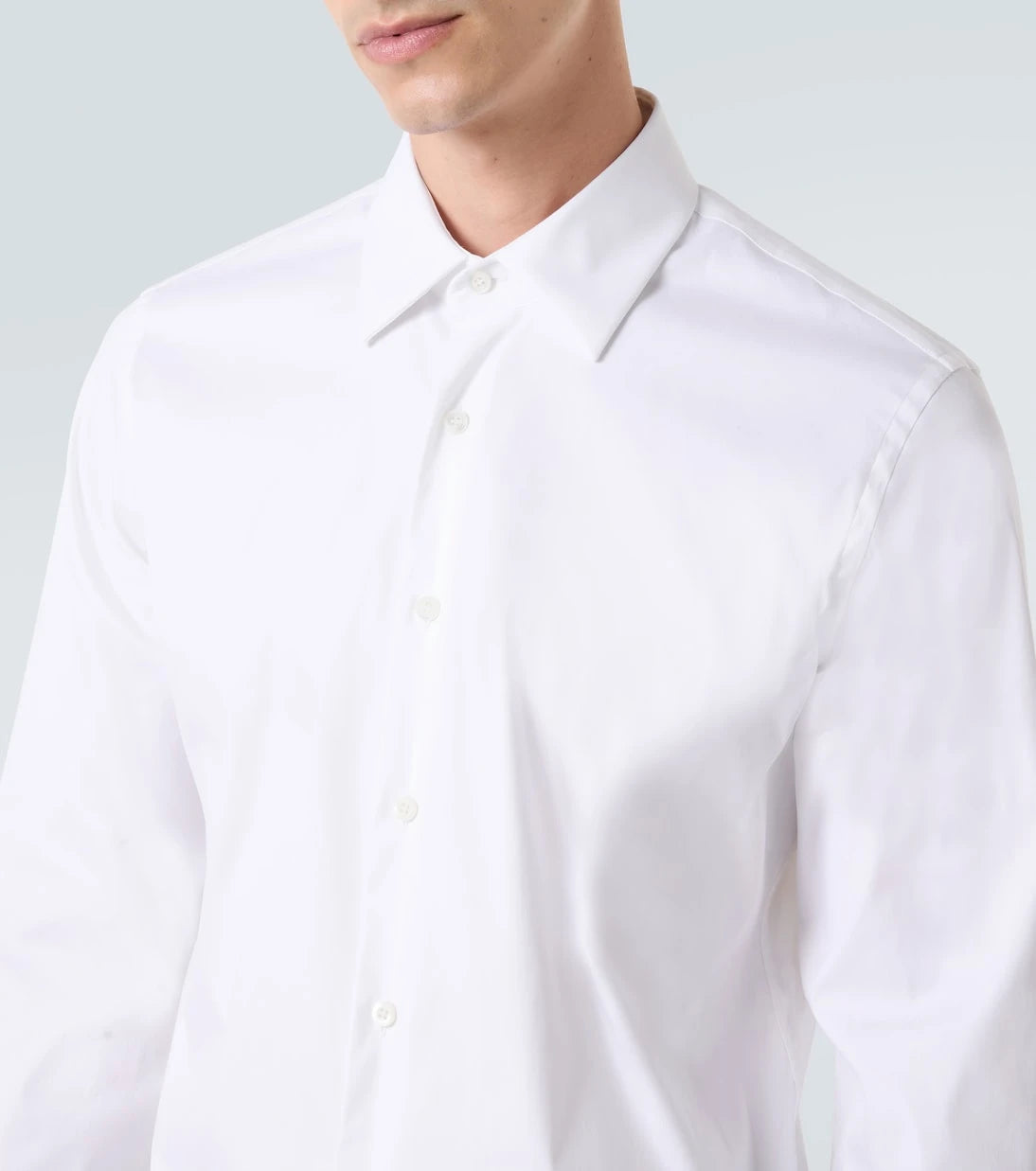 Prada - Cotton-blend shirt