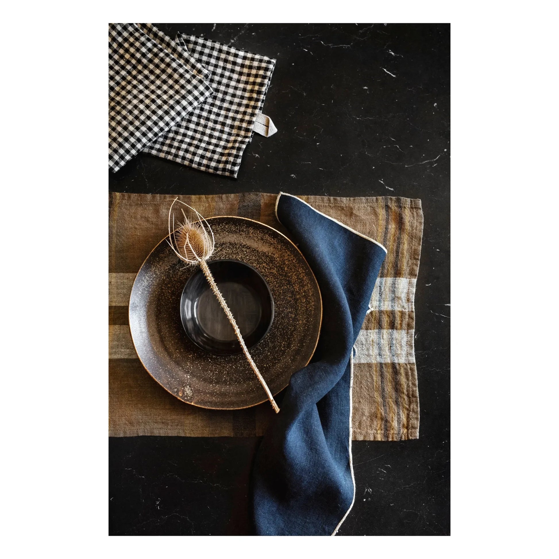 Haomy - Aalborg placemat | Khaki