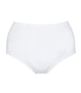 Cotton Seamless Maxi Brief WHITE