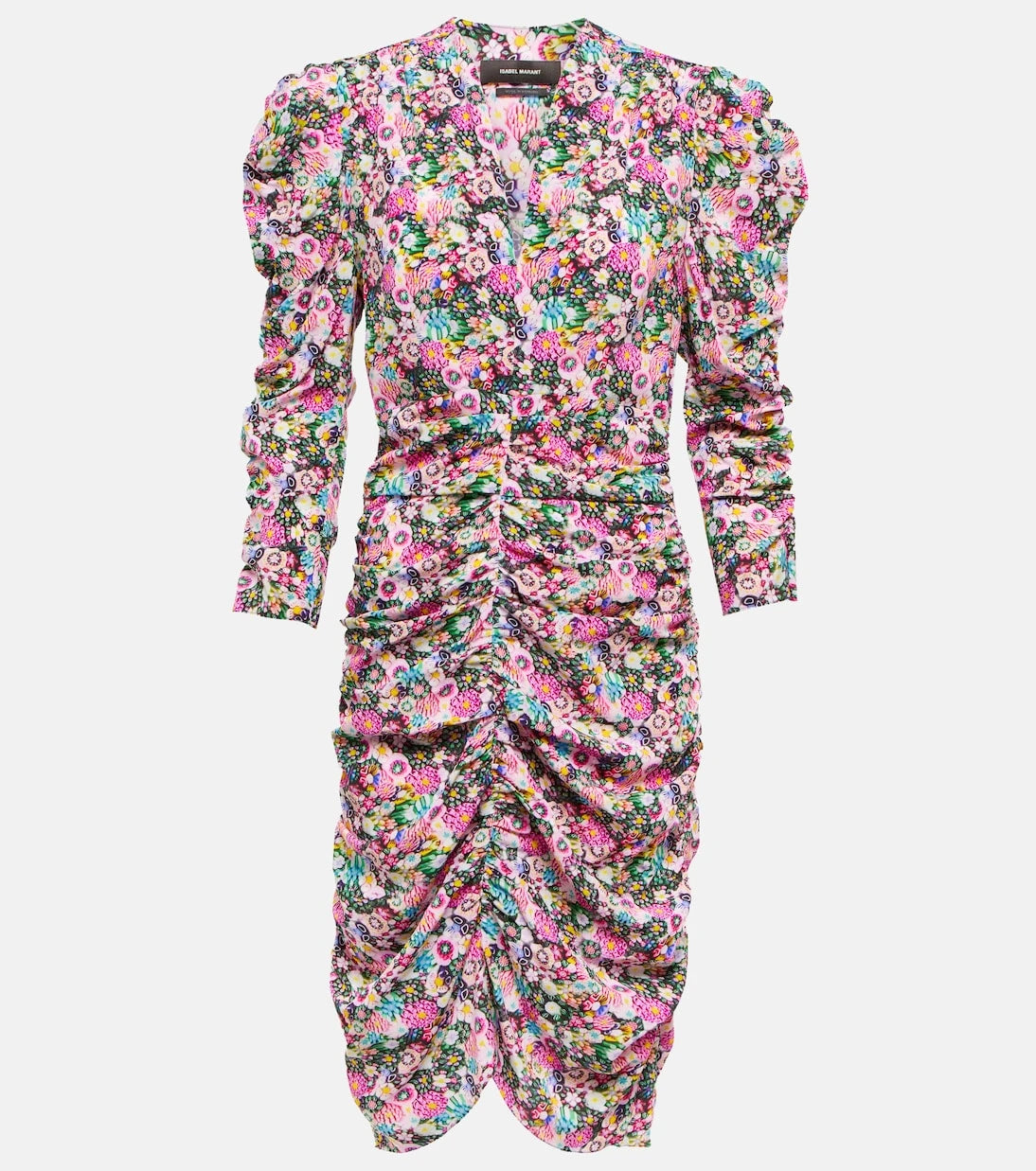 Isabel Marant - Celina floral silk-blend minidress