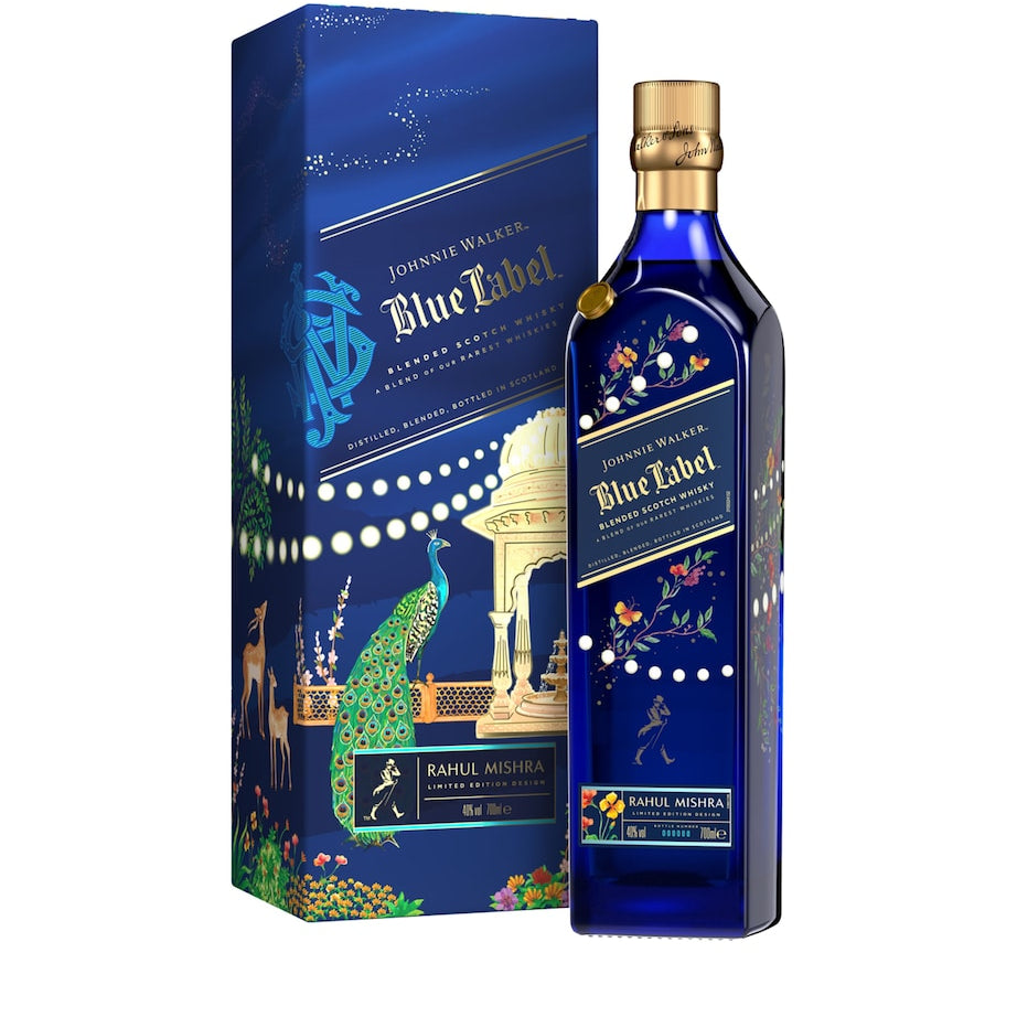 Johnnie Walker x Rahul Mishra Blue Label Whisky (70cl)