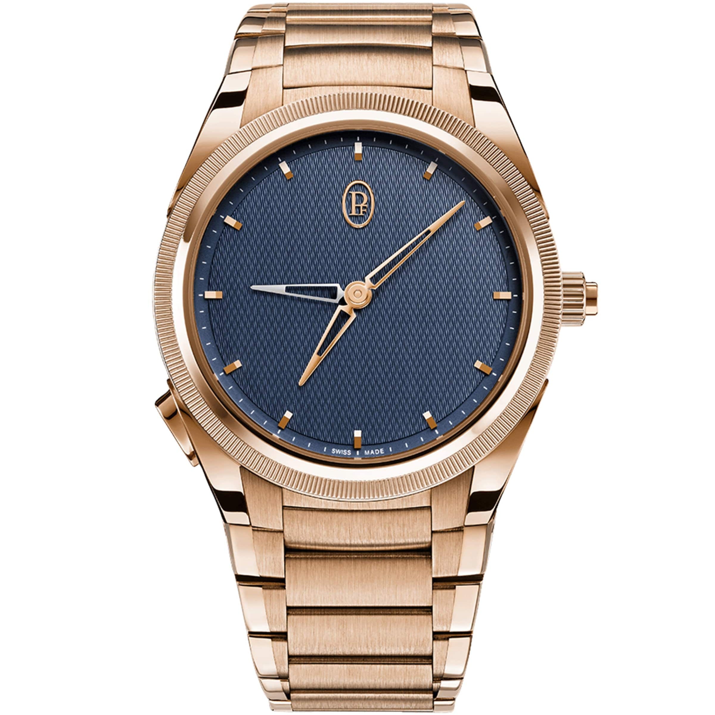 Parmigiani Fleurier Rose Gold Tonda PF GMT Rattrapante Watch 40mm