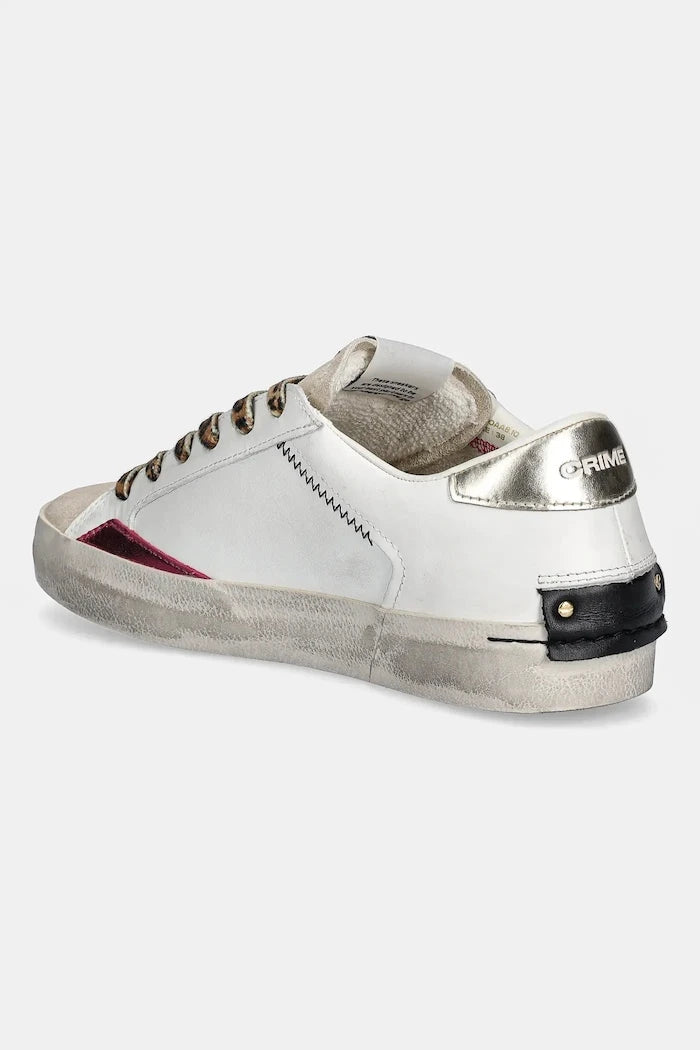 Кожени маратонки Crime London DISTRESSED