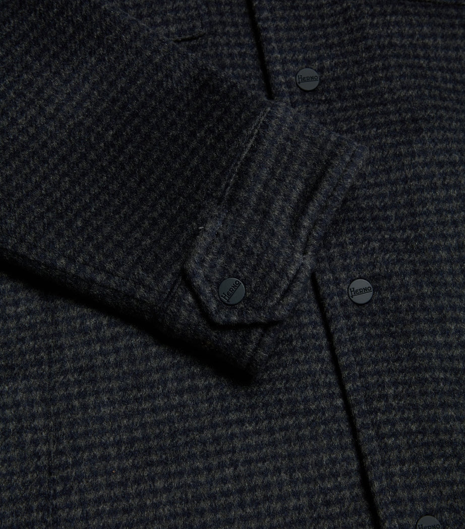 Blue Cashmere Shacket