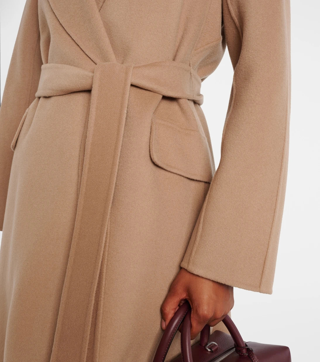 'S Max Mara - Enzo virgin wool wrap coat