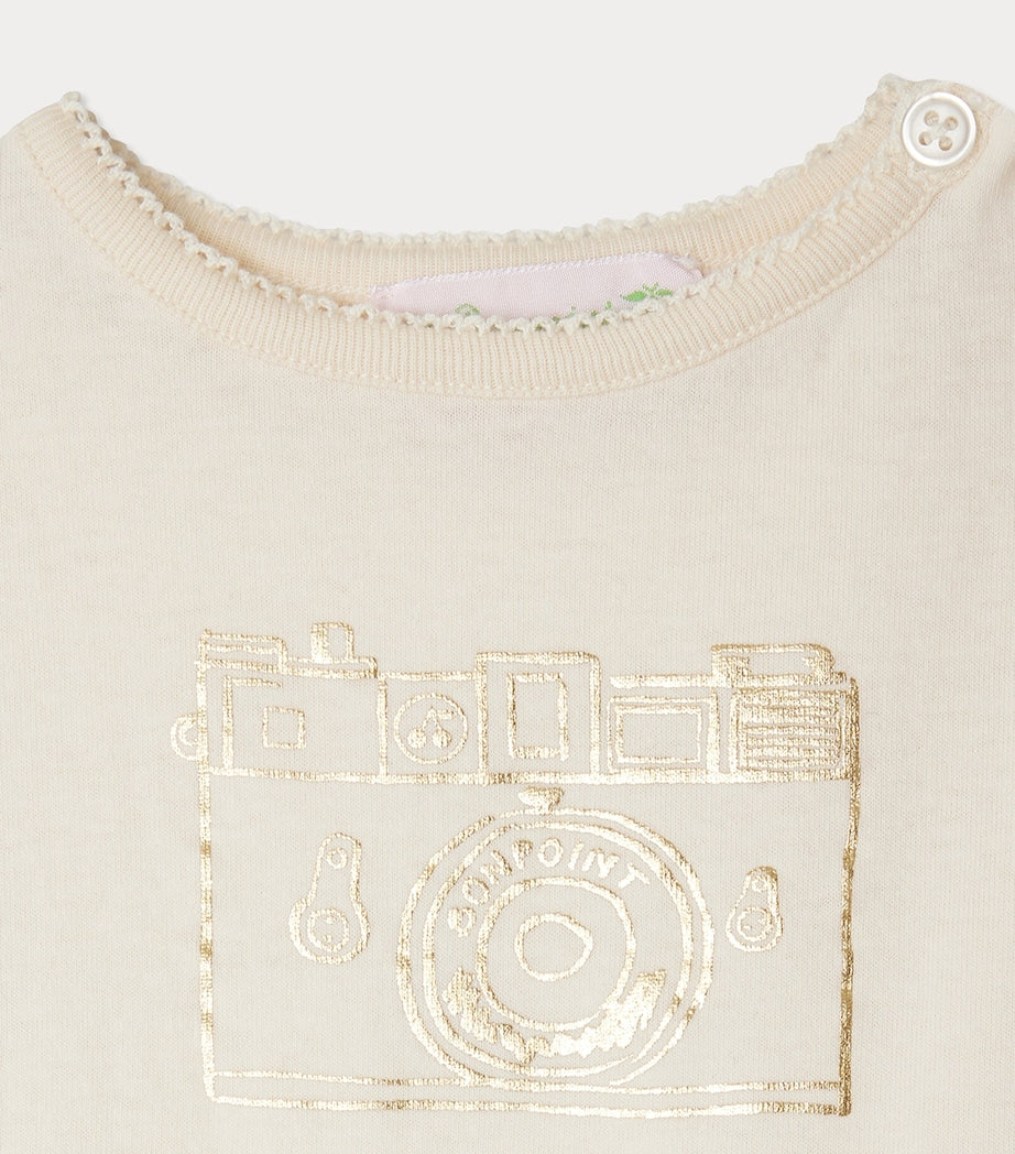 Cotton Camera Print Shirt (6-36 Months)