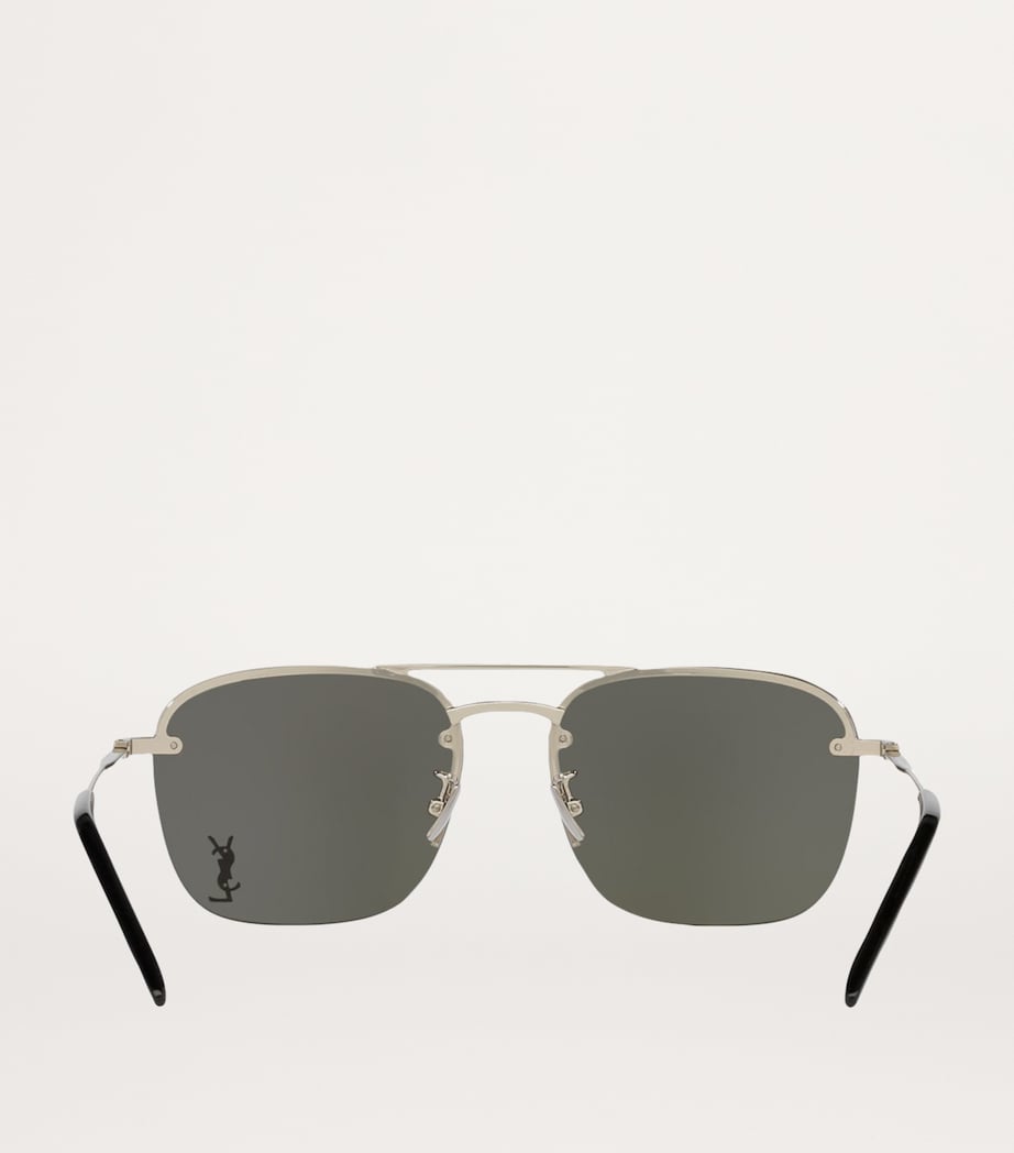 Silver Metal 0YS000490 Sunglasses