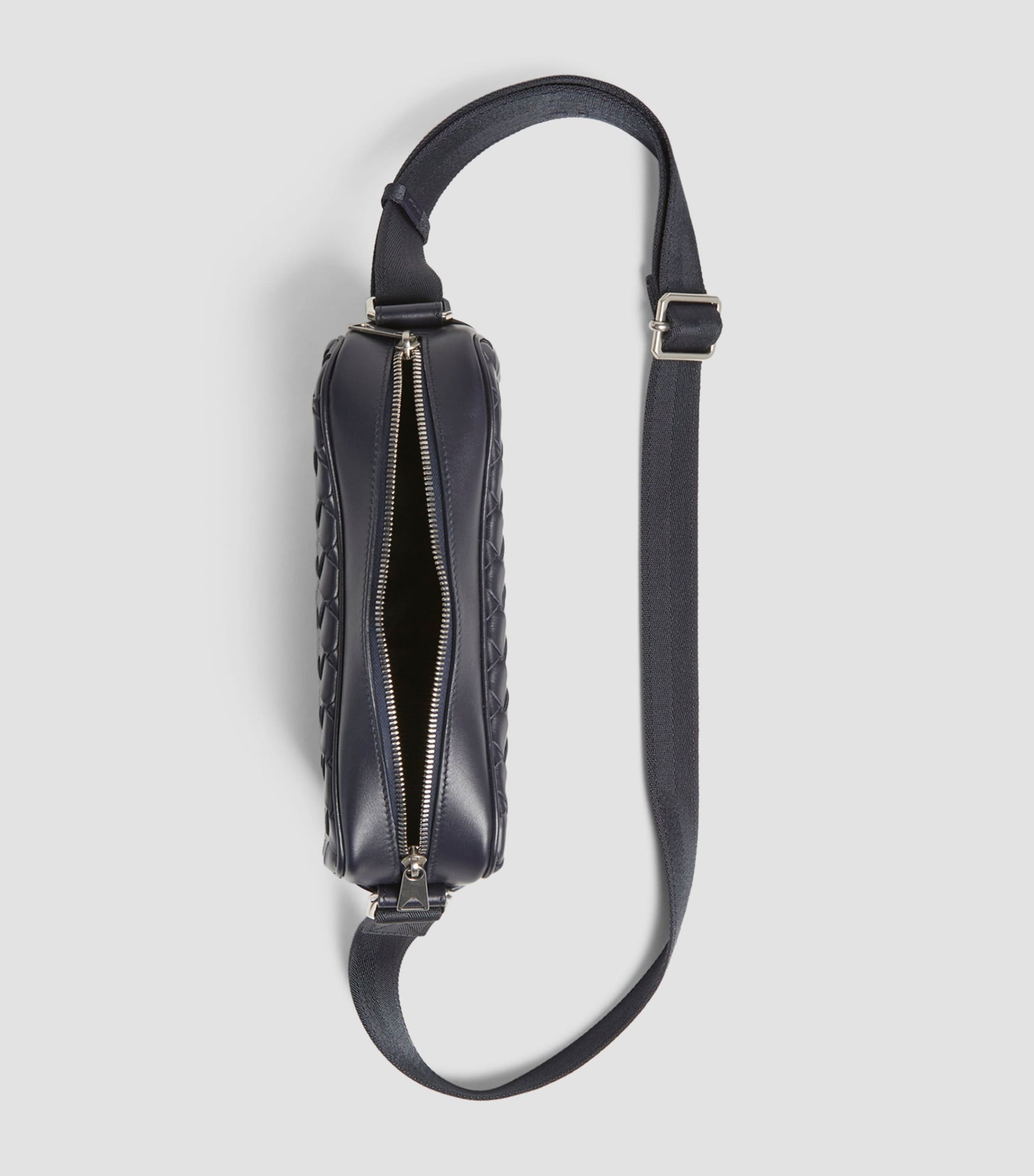 Bottega Veneta Small Leather Classic Intrecciato Camera Bag