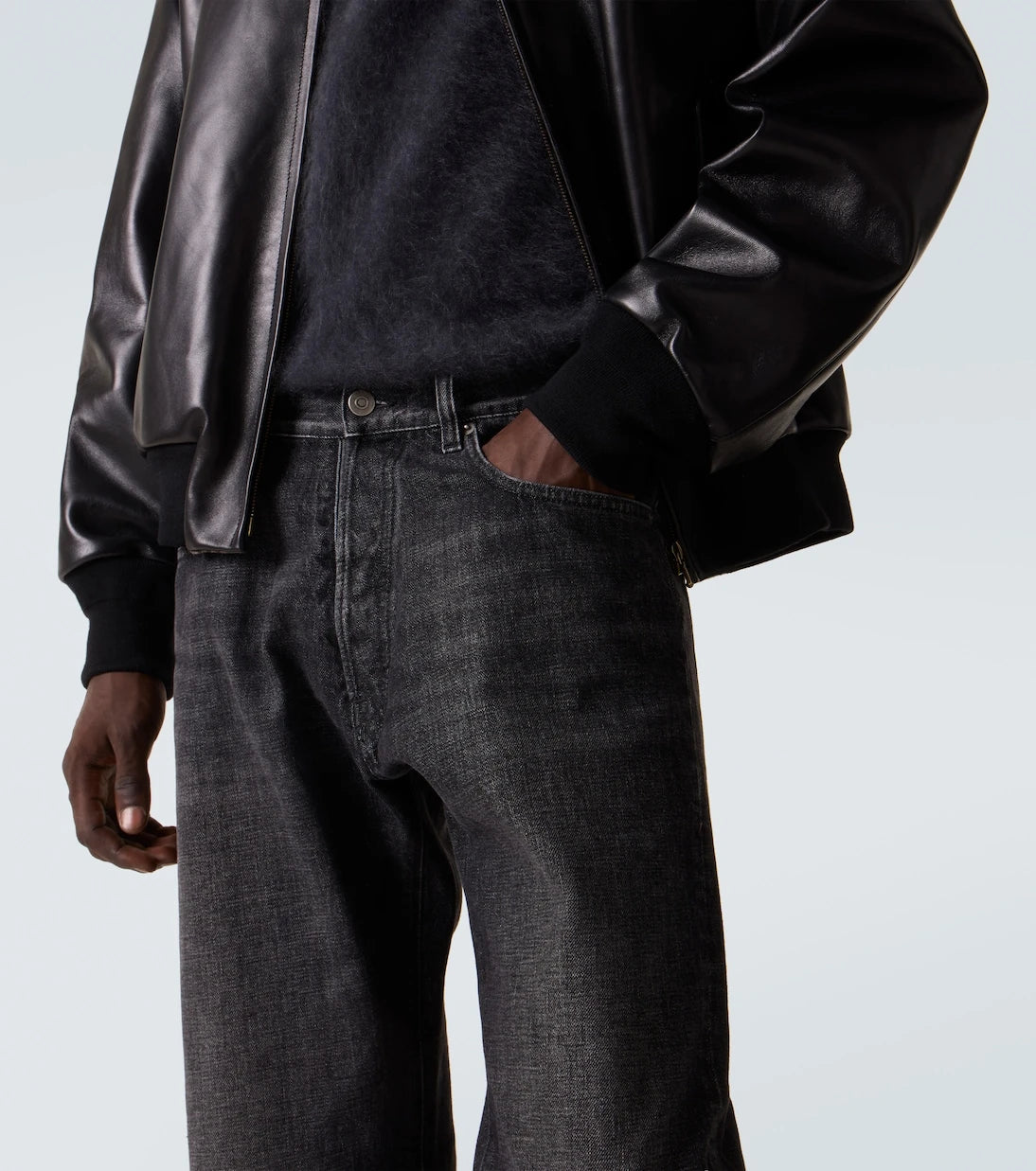 Maison Margiela - Mid-rise straight jeans