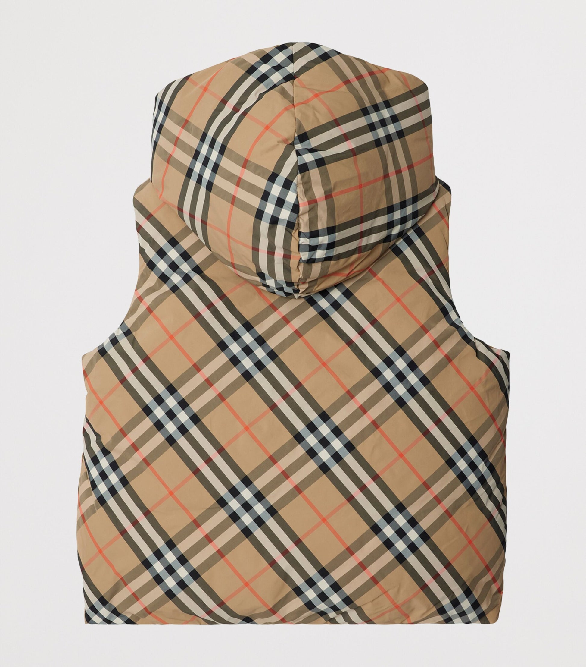 Burberry Kids Reversible Down Check Gilet (3-12 Years)