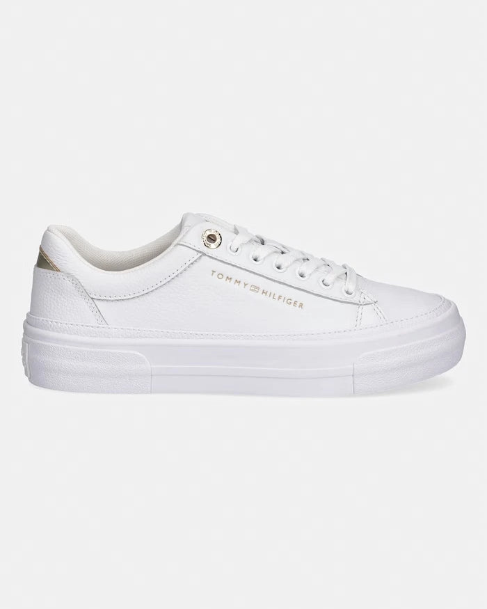 Tommy Hilfiger TH PLATFORM SNEAKER TUMBLED LTR Yüksek Spor Ayakkabı