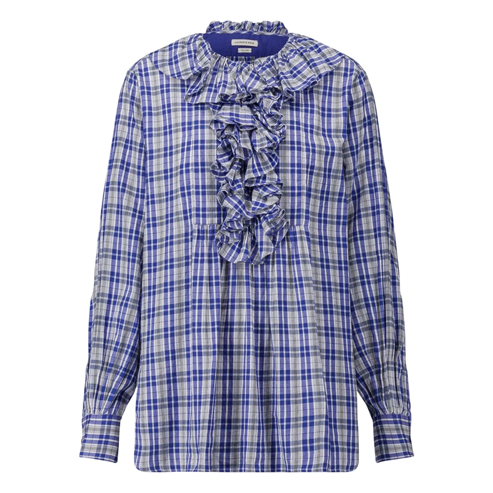 Laurence Bras - Annie Coton blouse | Blue