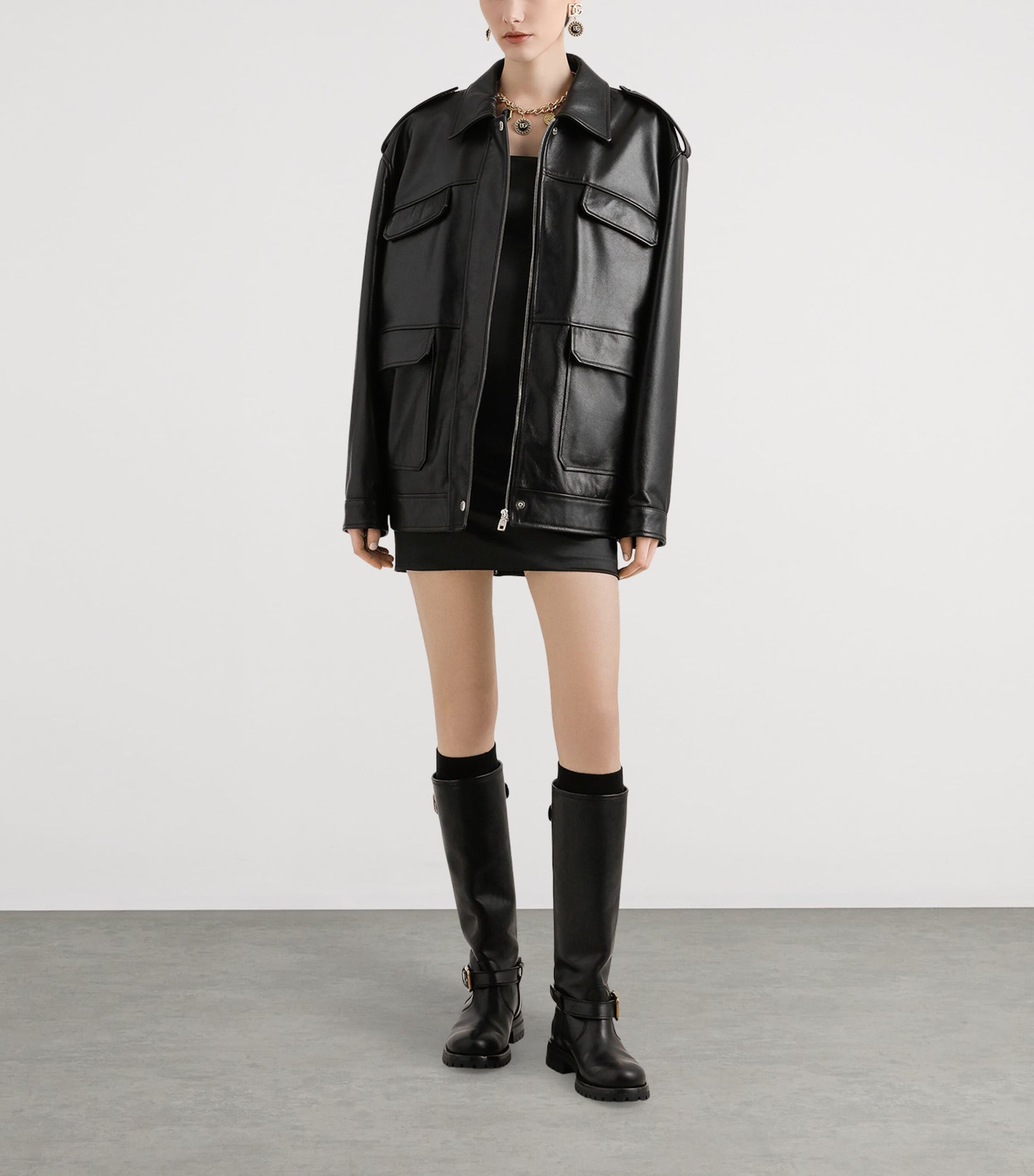 Multi Satin Mini Dress